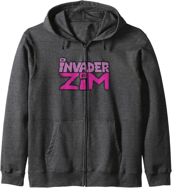 Invader Zim Bold Logo Kapuzenjacke