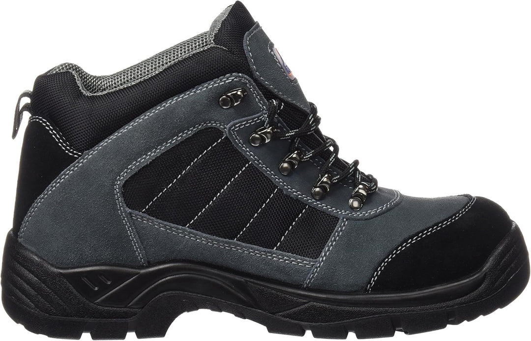 Portwest Steelite Trekker Sicherheitsstiefel S1P , Grösse: 44, Farbe: Schwarz, FW63BKR44 44 EU Schwa