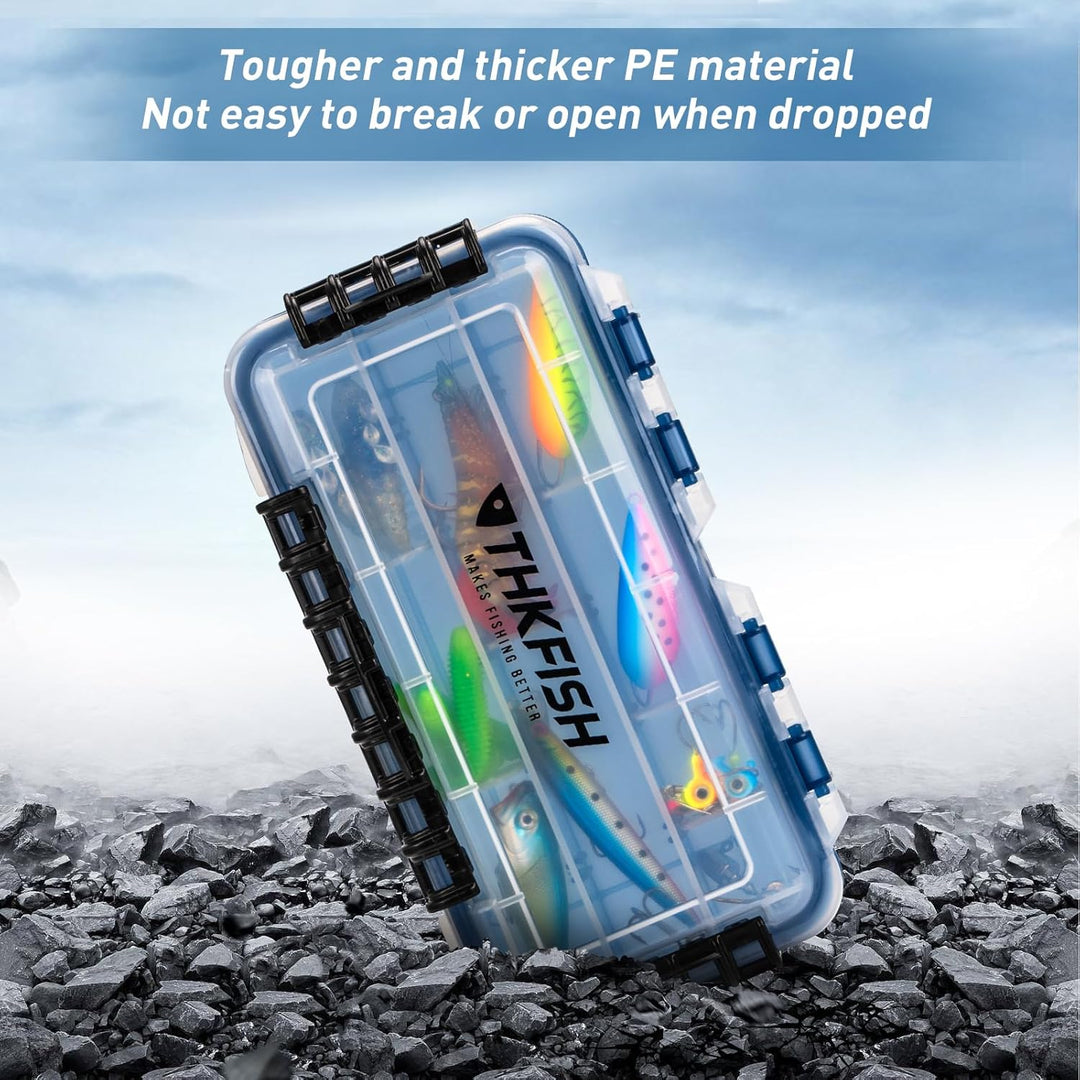 THKFISH Angelbox Köderbox, 3400/3500/3600/3700 Angeln Tackle Box, Angelkoffer, Wasserdicht Sich hin-