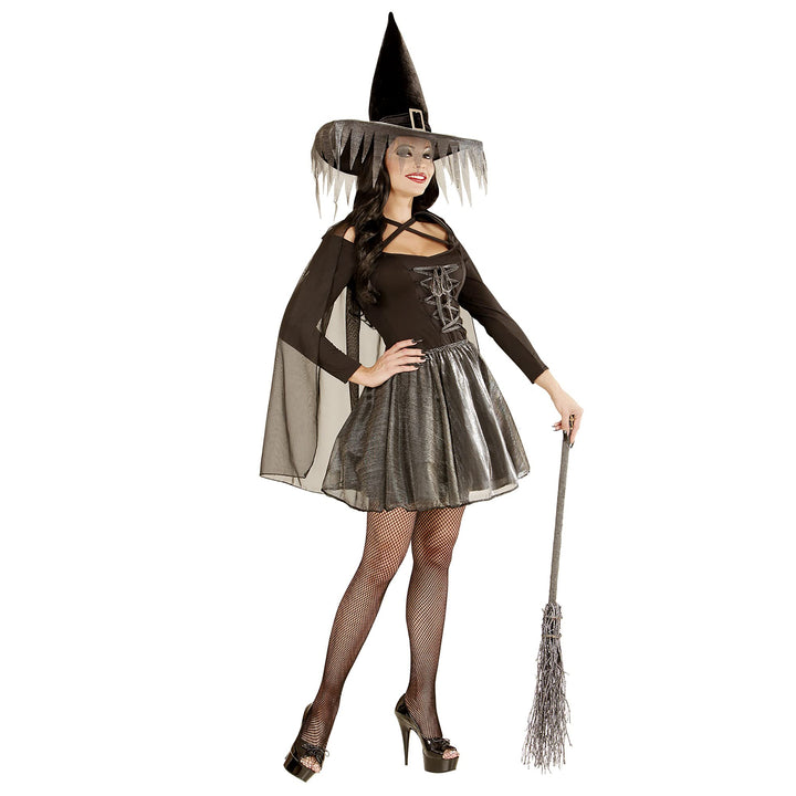 WIDMANN 02351 COSTUME STREGA GLIMMER ARGENTO S #0235