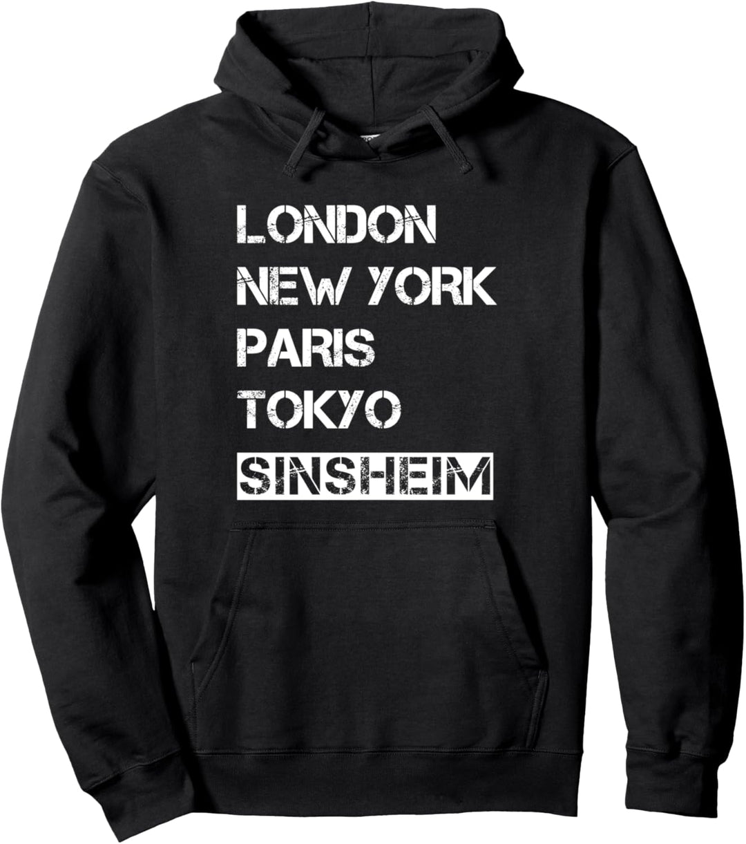 Meine Stadt! Geburtsort & Heimatliebe Sinsheim Pullover Hoodie
