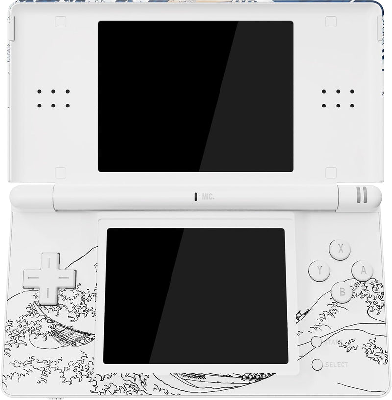 eXtremeRate Ersatz Gehäuse Case für Nintendo DS Lite NDSL, DIY-Voll Hülle&Knöpfen&Screen Protector S