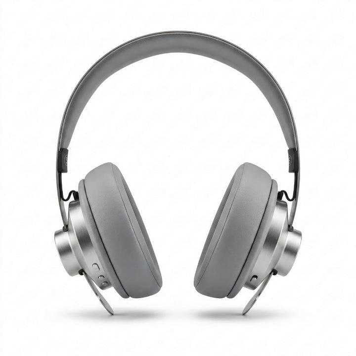 TELEFUNKEN ARCO Classic Edelstahl-Bluetooth-Kopfhörer – Ikonische Ganzmetall-Silhouette mit Luxus-Ha
