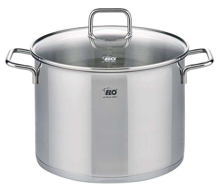 ELO 72447 Citrin 26cm Gemüsetopf 26 cm, Edelstahl, Volumenskala, Öl-Dosiersystem (Oil Optimizer), Ed