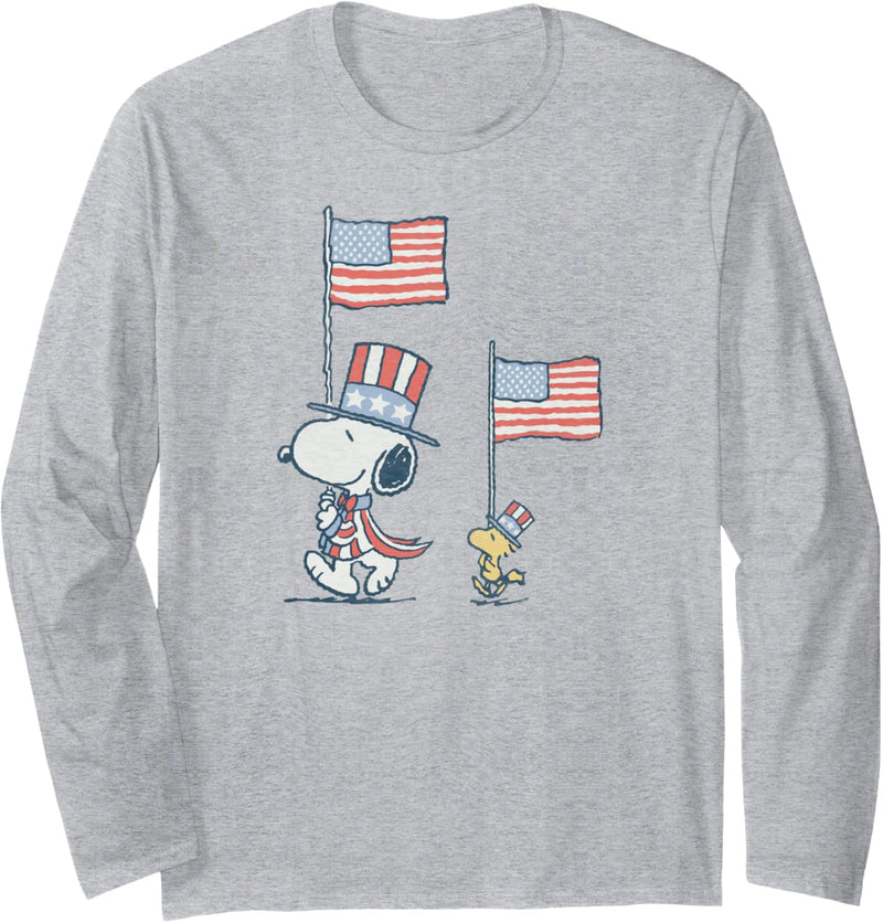 Peanuts Snoopy WoodStock März Langarmshirt