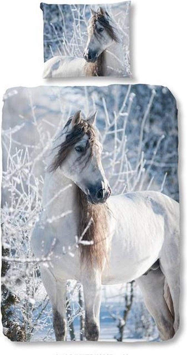 Good Morning! Bettwäsche White Horse Flanel Tiere/Kinder