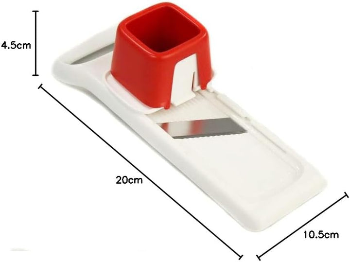 TUPPERWARE Chef SpeedyMando weiss-rot Reibe Mandolino Küchenstar