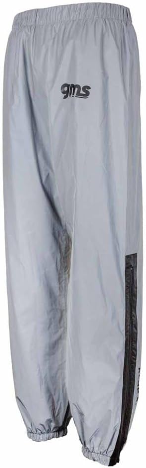 GMS Lux Motorrad Regenhose, grau, M