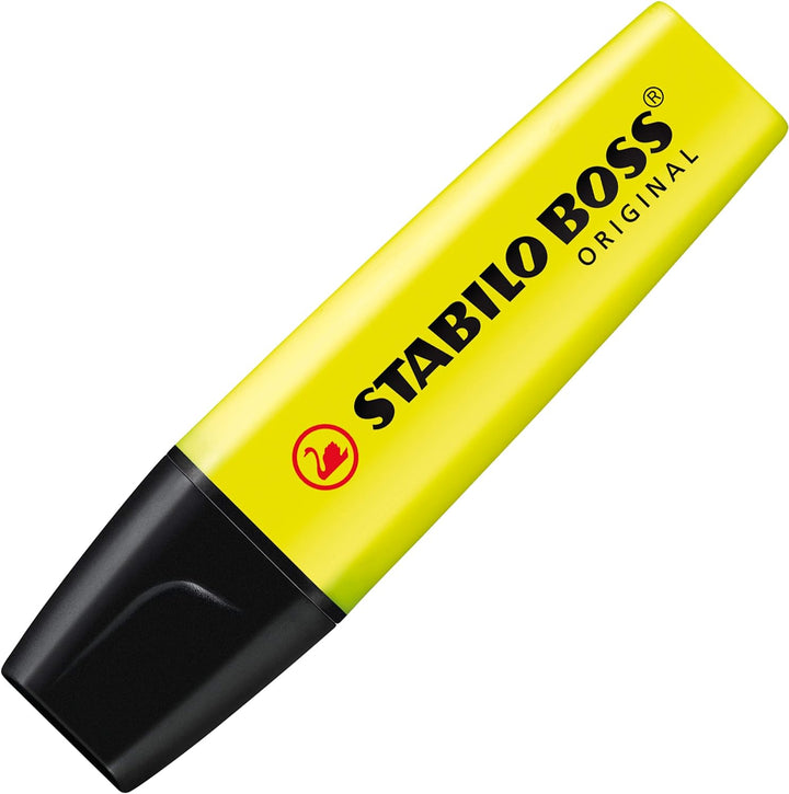 Textmarker - STABILO BOSS ORIGINAL - 10x 2er Pack - gelb