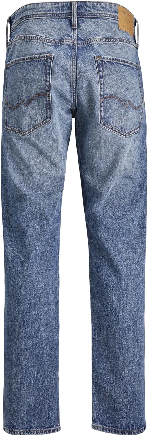 JACK & JONES Male Tapered Fit Jeans JJIMIKE JJORIGINAL CB 231 BF Tapered Fit Jeans 29W / 32L Blue De