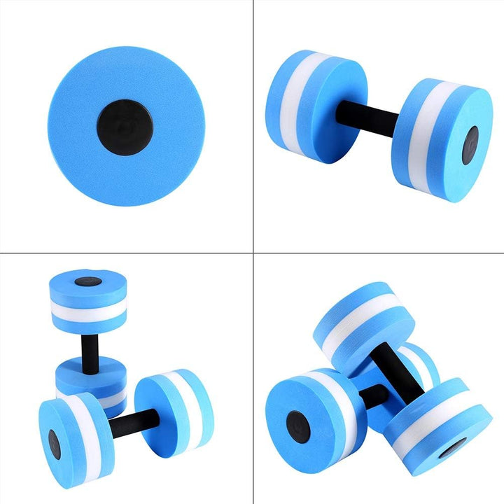Aquatic Exercise Dumbbells Wassergymnastik Hanteln EVA Schwimmbad Übungsgeräte Fitness Training 2er