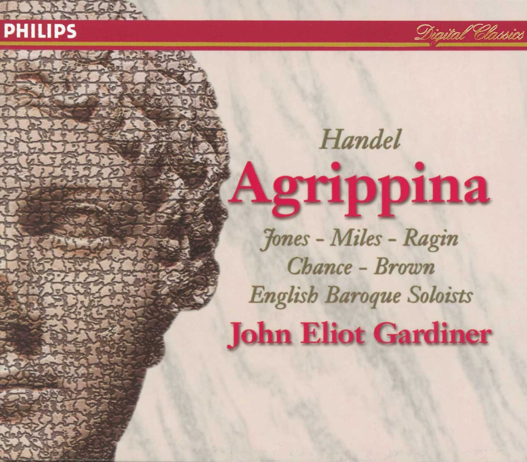 Händel: Agrippina (Gesamtaufnahme) (Aufnahme London November 1991/März 1992), Audio-CD