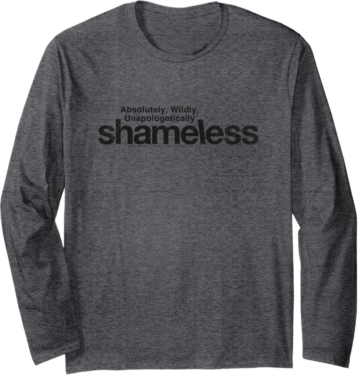 Shameless TV Logo Langarmshirt