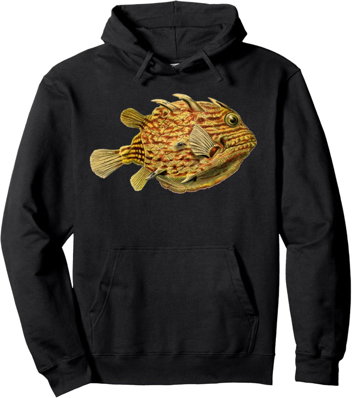 Fisch Natur Ozean Aquaristik Meeresbiologie Kofferfische Pullover Hoodie