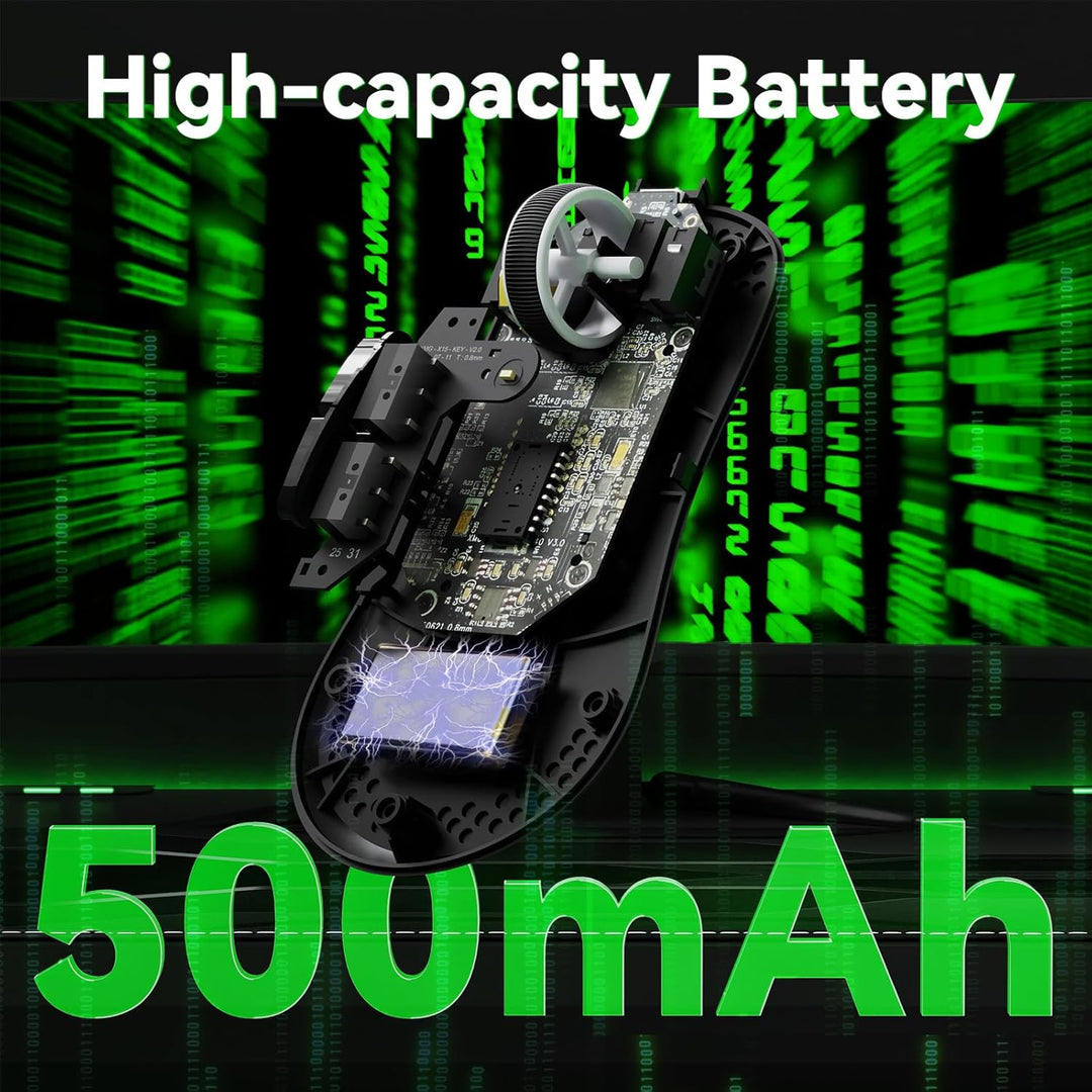 ATTACK SHARK V5 Kabellose Gaming Maus 53g, 20000 FPS, Optische Schalter, PAW3950MAX 42K DPI Sensor,