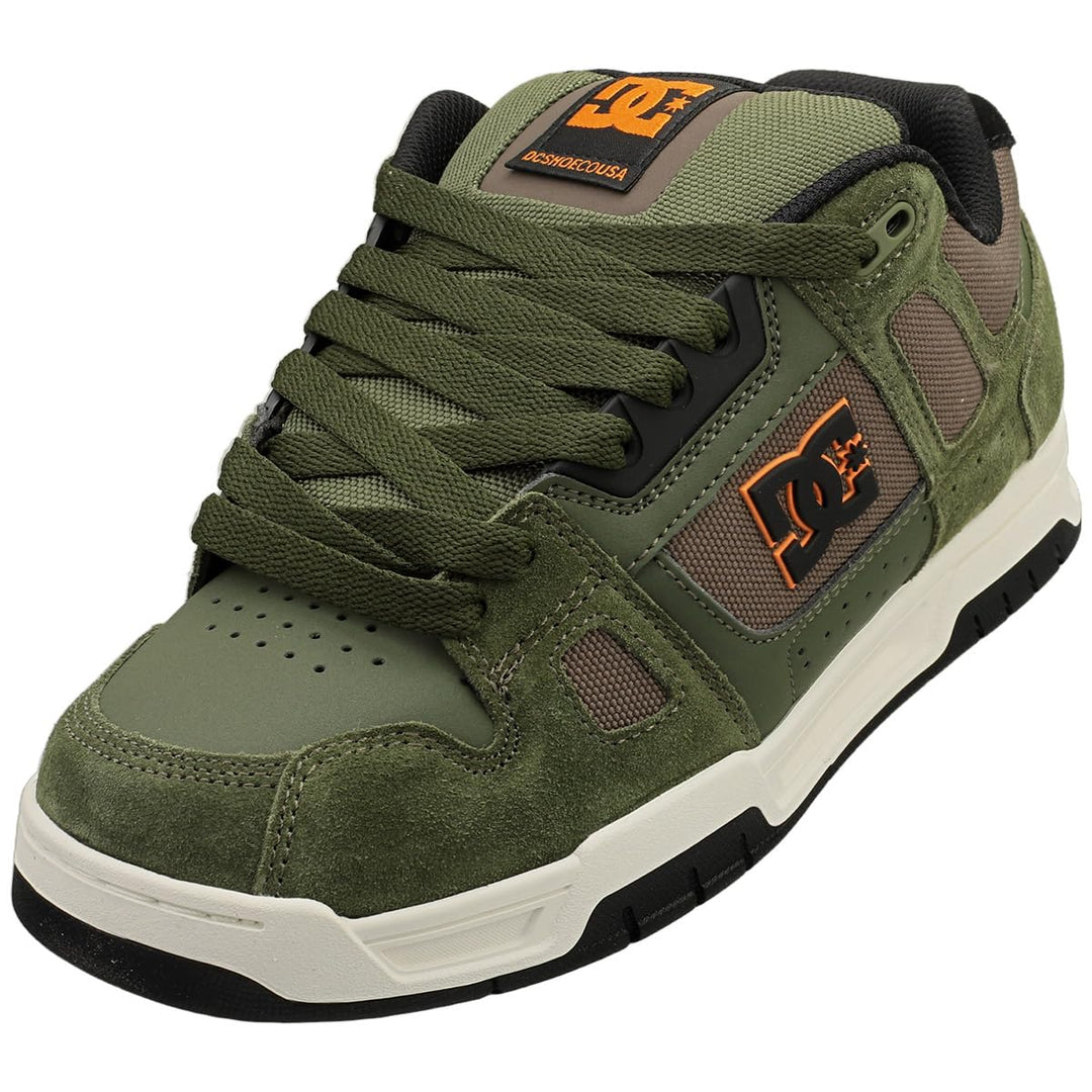 DC Shoes Court Graffik Se, Damen Sneaker 39 EU 310 Oliven Offwhite, 39 EU 310 Oliven Offwhite