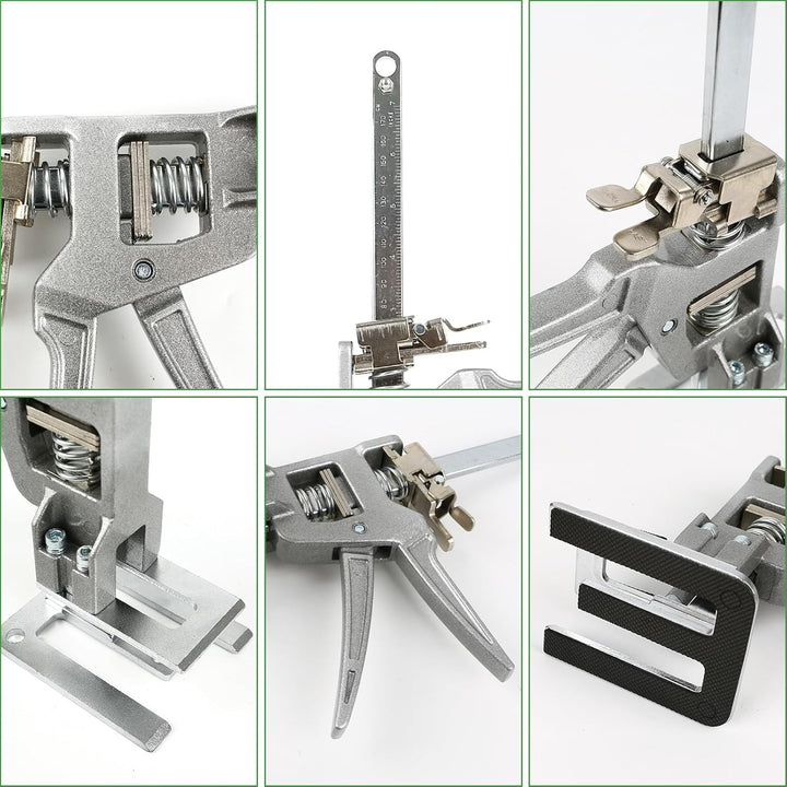 Arbeitssparender Arm, 2 Stück Arm Handwerkzeugheber mit Skala, Bis Zu 400KG Fliesenheber Hebewerkzeu