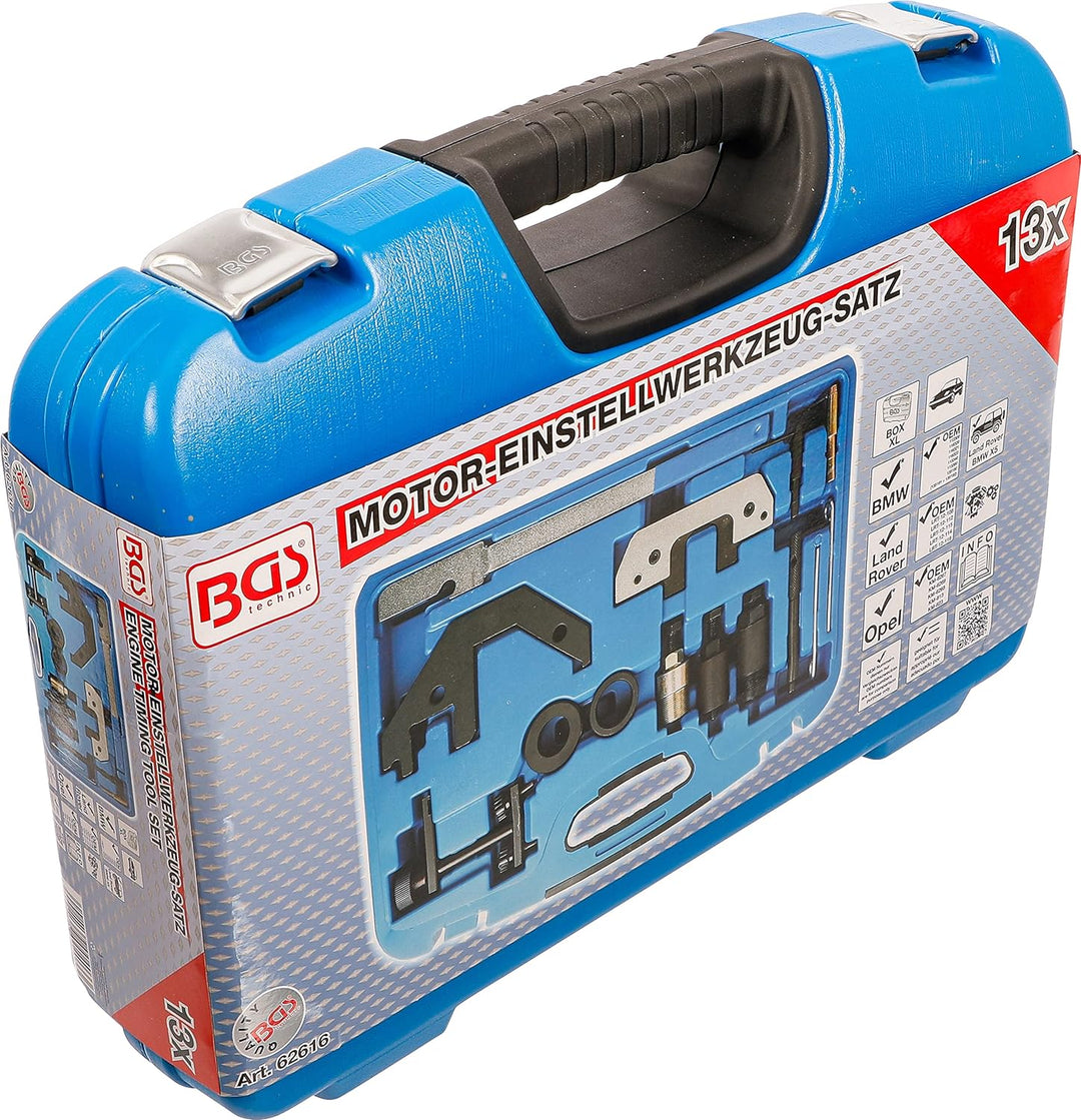 BGS 62616 | Motor-Einstellwerkzeug-Satz | für BMW Diesel | 13-tlg. Motor-Einstellwerkzeug-Satz | 13-