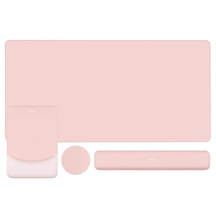 MOSISO Tastatur Mauspad Set,Grosses Mauspad&amp;Rechteckige Tastatur Handgelenkauflage mit Handgelenkauf