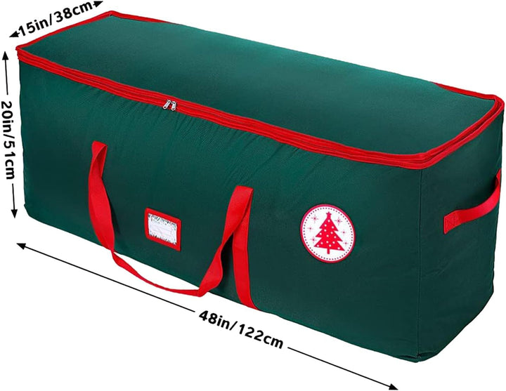Aufbewahrungsbox für Weihnachtsbaum | 600D Oxford wasserdicht zur Aufbewahrung von Bäumen – mit Grif