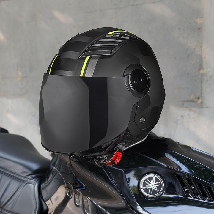 Helm Visier für LS2 of562,Motorrad Wind Schild Helm Objektiv Visier,Motorradhelm Visier,Integralhelm