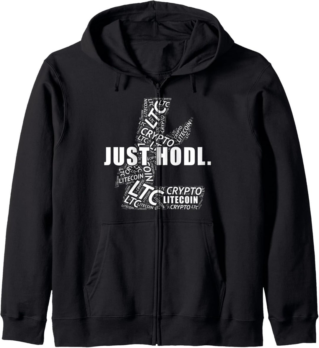 Litecoin Just HODL Kapuzenjacke