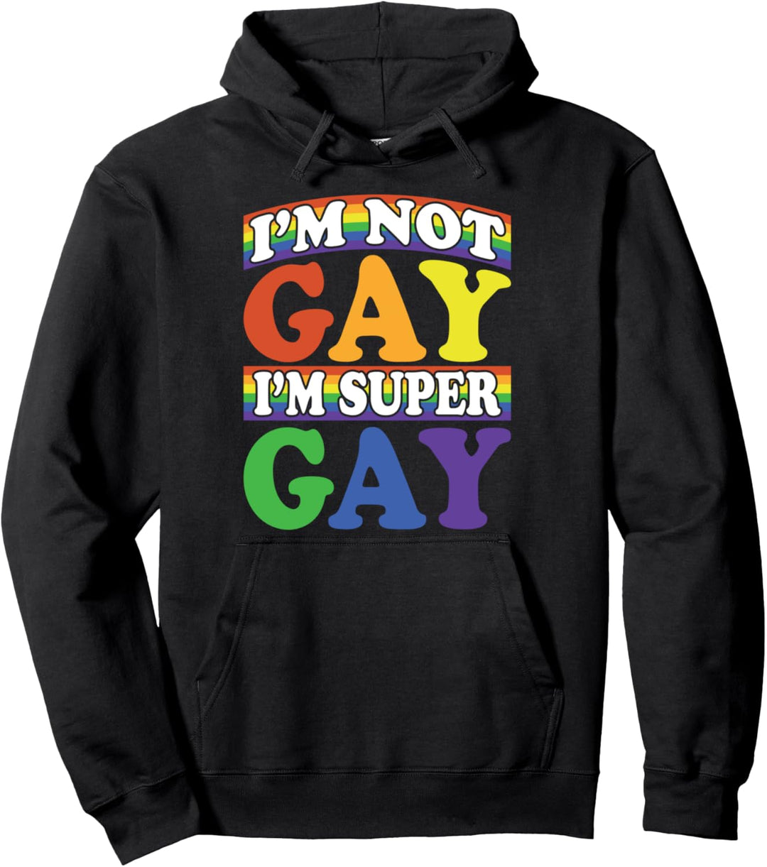 LGBTQ Stolz Non Binary Proud Ally Trans Pullover Hoodie