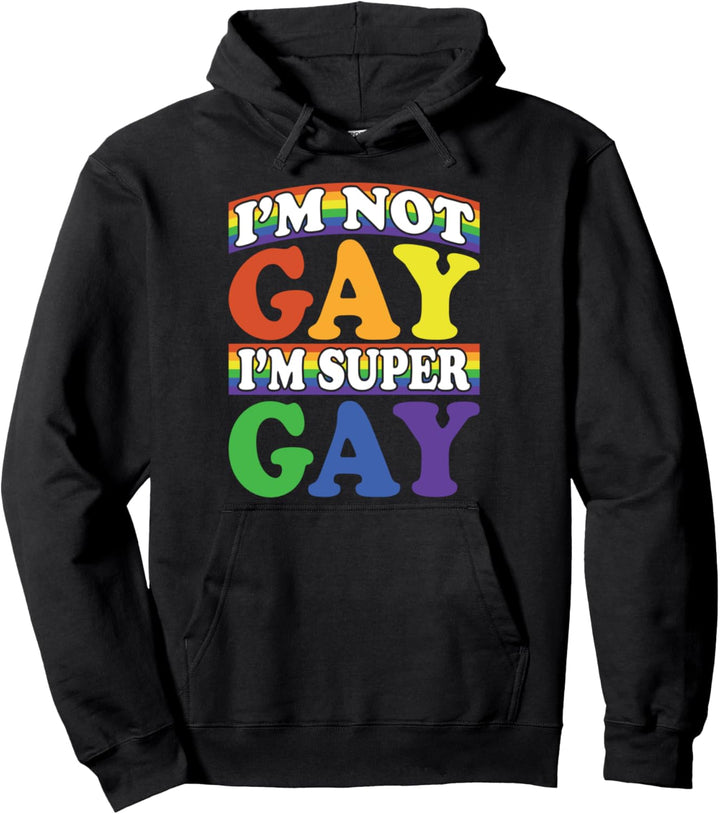 LGBTQ Stolz Non Binary Proud Ally Trans Pullover Hoodie