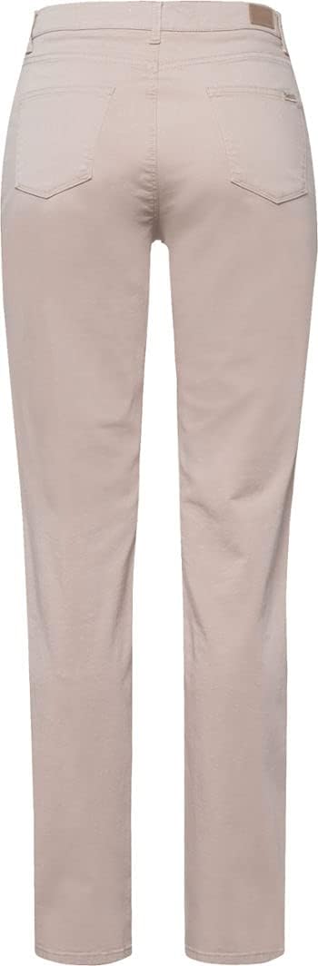 BRAX Damen Style Carola Five-Pocket Wertigem Baumwollsatin Hose 25W / 34L Toffee, 25W / 34L Toffee