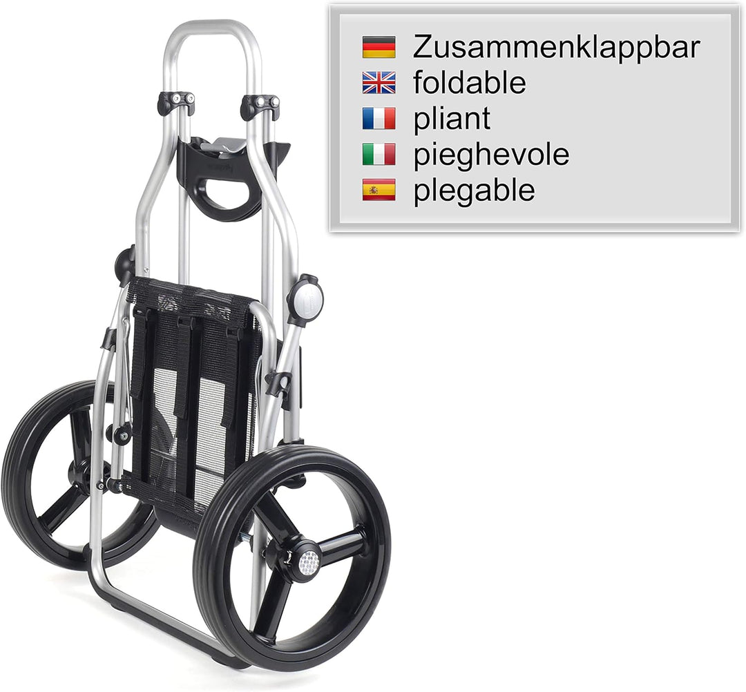 Andersen Shopper Royal mit 3-Speichenrad Alu klappbar mit Rad Ø 25cm und 51 Liter Tasche Mole