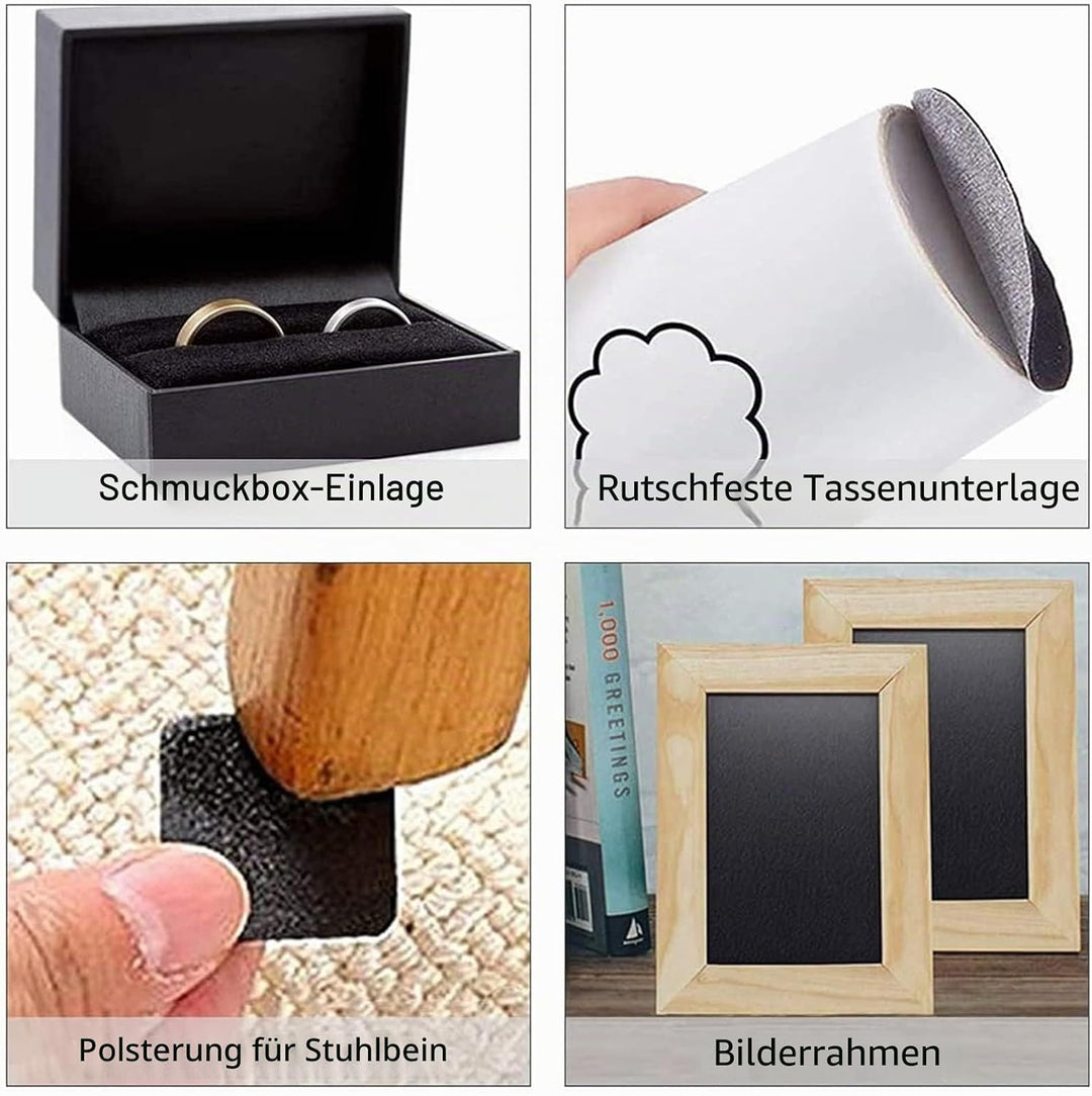 BENECREAT 40cmx2m Selbstklebender Stick Filz Grüner Selbstklebender Filzregal Für Box Liner, Bilderr