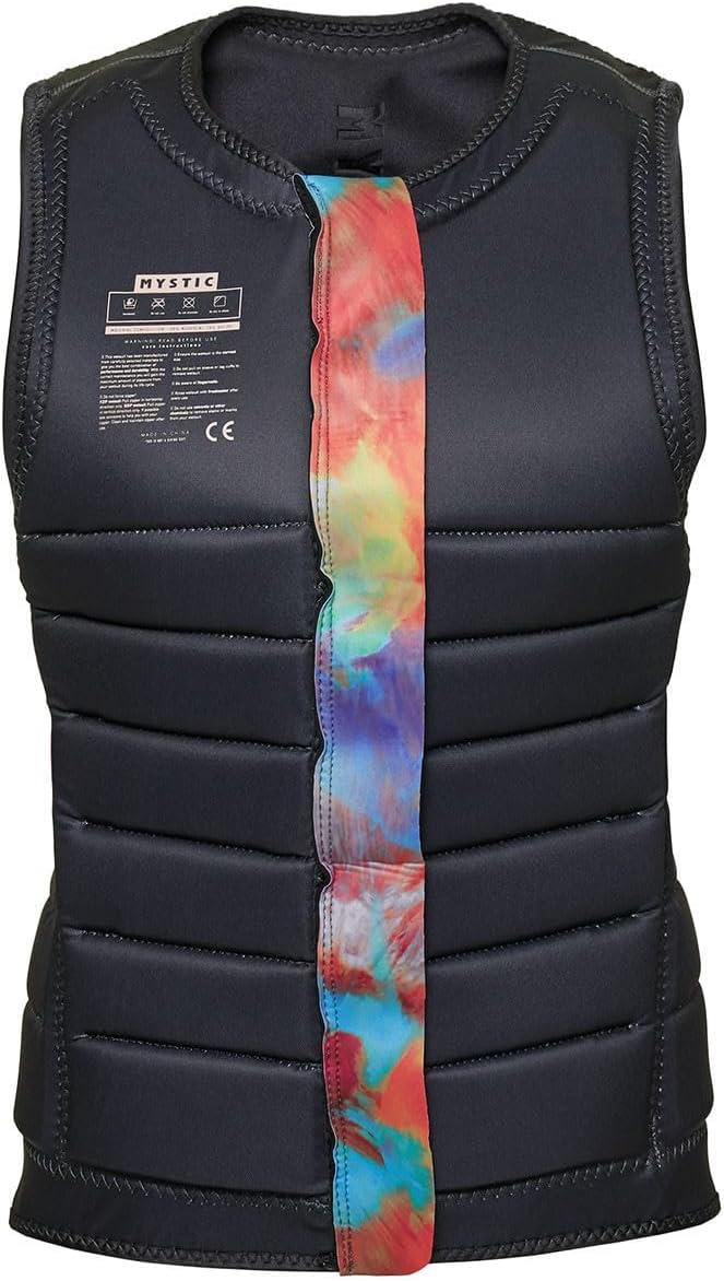 Mystic Juice Impact Women Zip Weste 2023 Dark Grey XS, XS