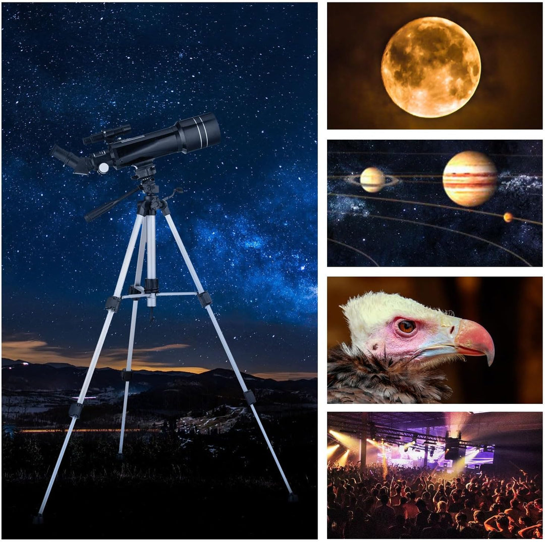 Refraktives Profi-Astronomie-Teleskop, HD-Hochvergrösserung, Dual-Use, geeignet für Erwachsene oder