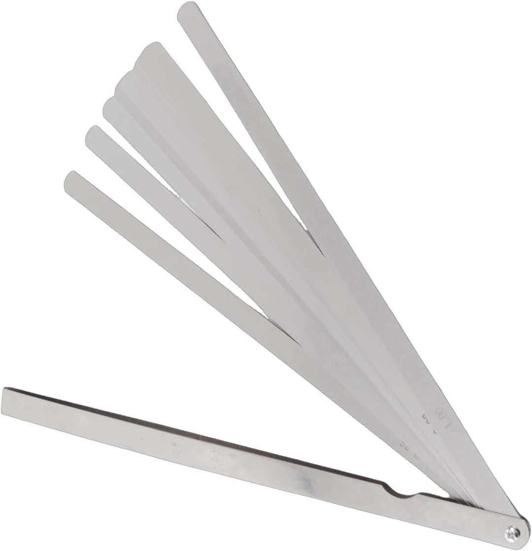 300mm Lücke Fühlerlehre 17 Klingen Metrisch 0.02-1mm Dicke Edelstahl Messwerkzeug