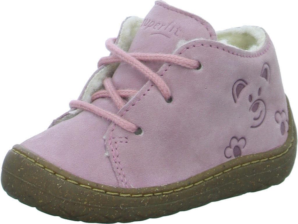 Superfit Mädchen Saturnus Lauflernschuh 18 EU Schmal Rosa 5500, 18 EU Schmal Rosa 5500
