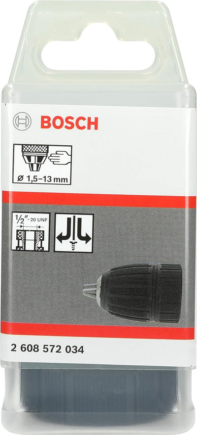 Bosch Accessories Bosch Professional Schnellspannbohrfutter (2 Hülsen, Spannbereich 2 - 13 mm, Aufna