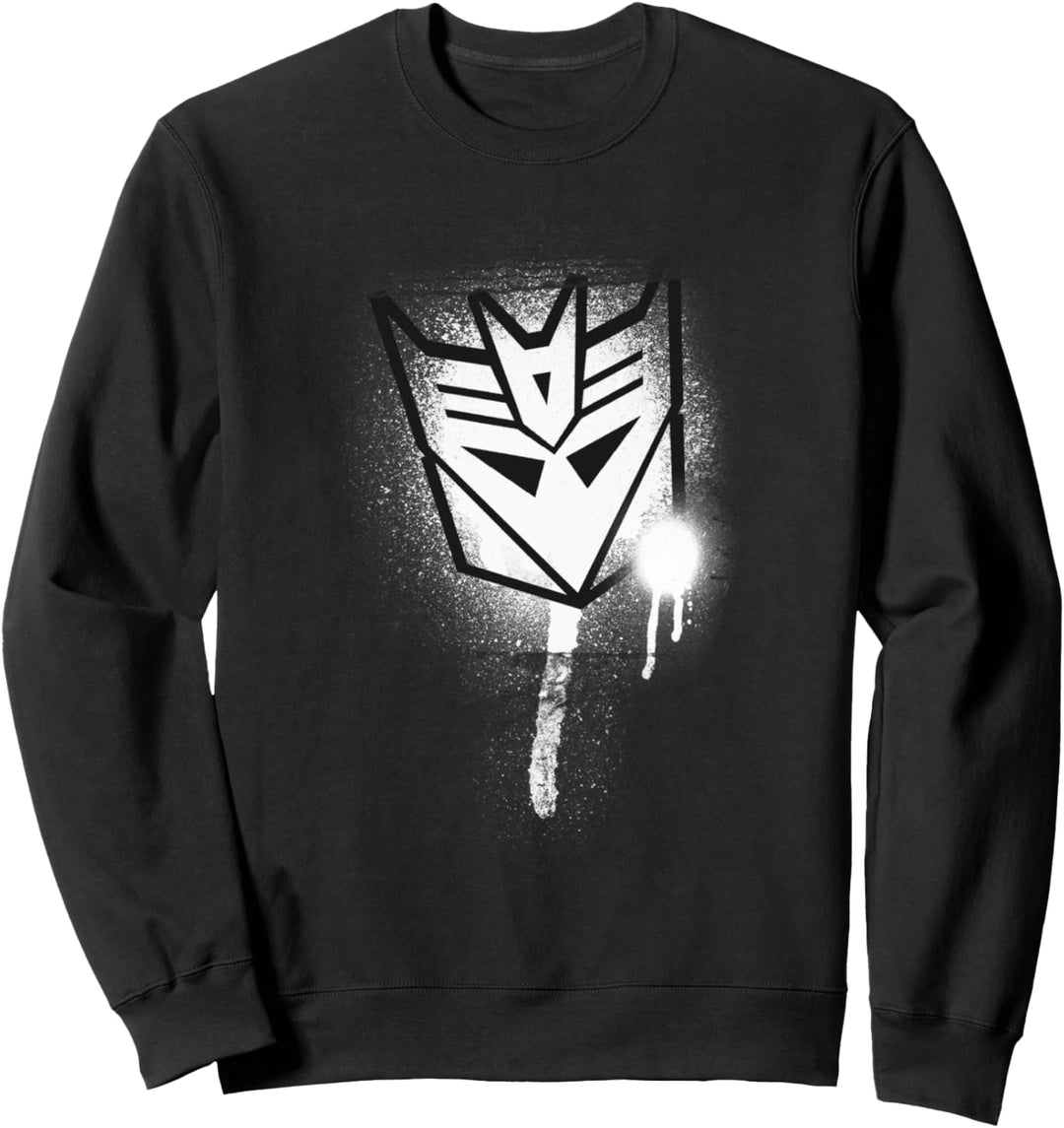 Transformers Logo Decepticon-Schablone Sweatshirt