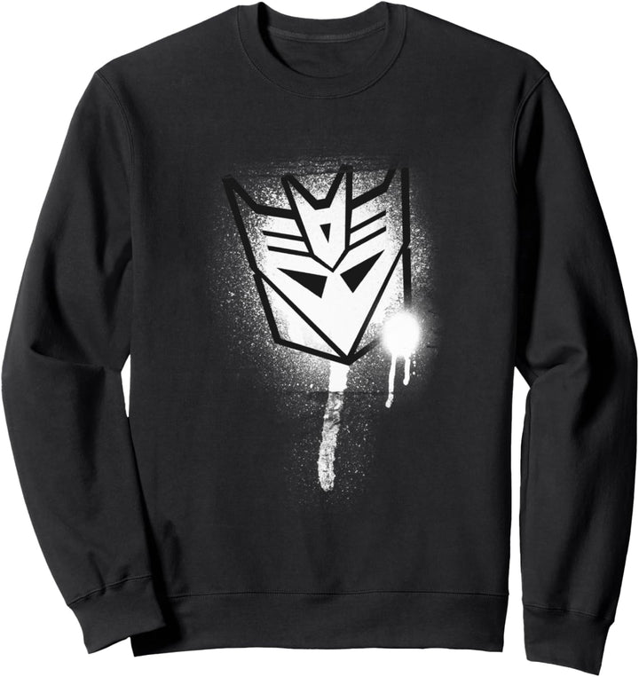 Transformers Logo Decepticon-Schablone Sweatshirt