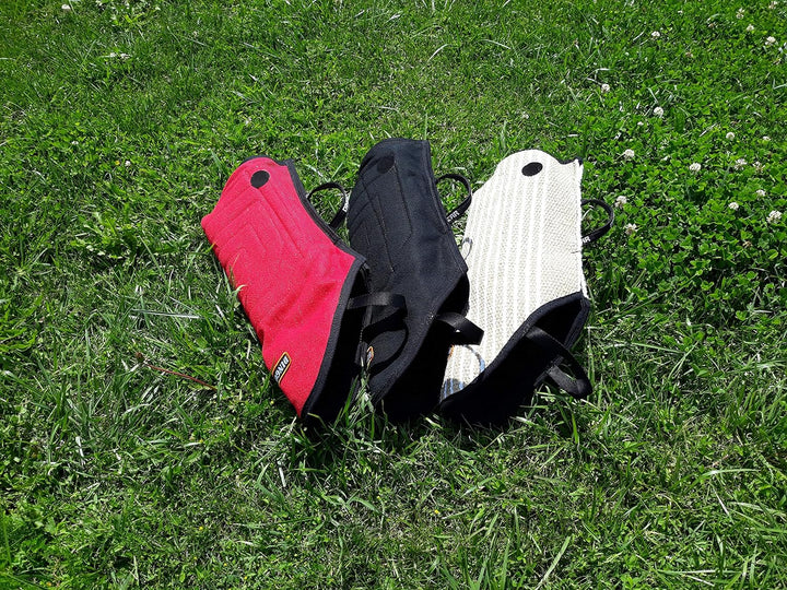 Dingo Gear Schutzärm mit Griff Handarbeit Universal Schutz für Training Hunde Natürliche Jute Härte