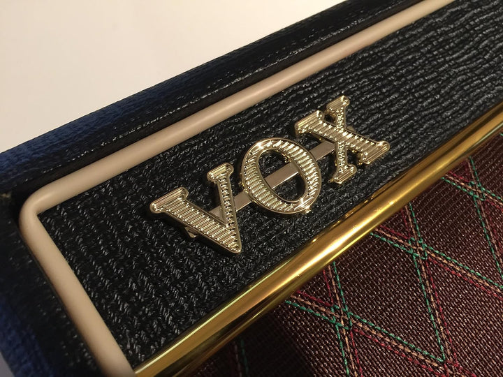 Gitarrenverstärker Vox Pathfinder 10 W & RockJam Universeller tragbarer A-formiger Gitarrenständer f