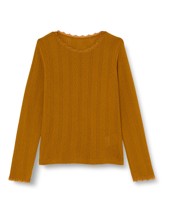 Noa Noa Mädchen Emiliannm Blouse 104 Golden Brown, 104 Golden Brown