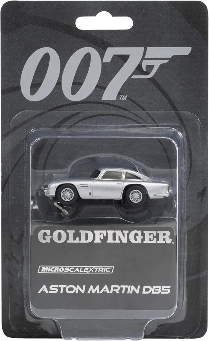 Scalextric Micro Cars – James Bond DB5 Goldfinger – Spielzeug-Schlitzauto zur Verwendung mit Micro R