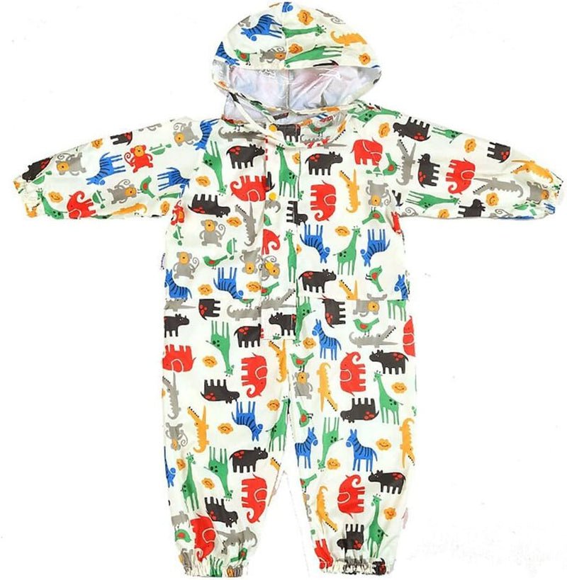 mama stadt Regen Overall Kinder Unisex 100% Wasserdichter Regenanzug Kinder Regenoverall Jungen Mädc