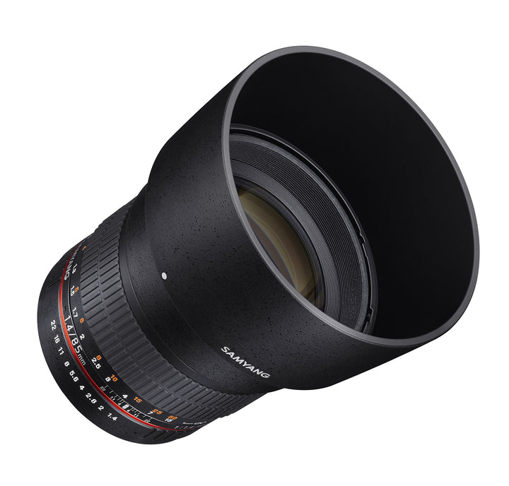 Samyang SY85M-FX Ultra Wide Objektiv für Fuji X Kameras (85 mm F1.4)