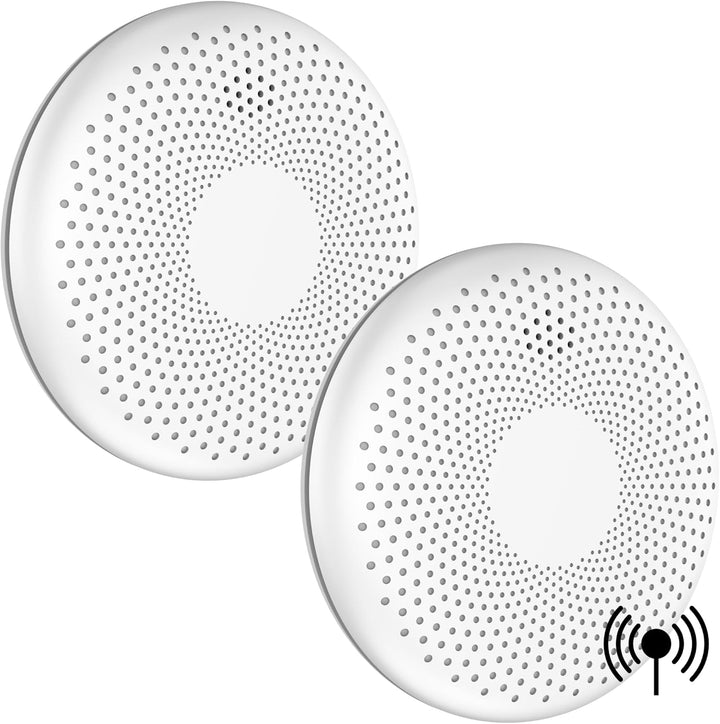 Aroha Link Vernetzte Rauchmelder und Kohlenmonoxid Melder - 10 Jahre Batterie - Kombination CO Melde