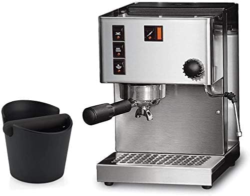 Kaffeesatz Abklopfbehälter für Siebträger – Geräuschabsorbierende Schlagstange, Espresso Abschlagbeh
