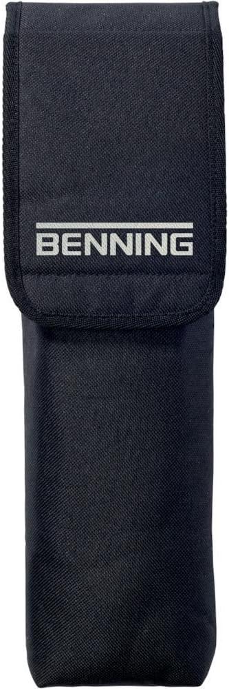 Benning Sockeltester SDT 1 mit Fingerkontakt, 020053 & 10911 Tasche Schutztasche für Spannungsprüfer