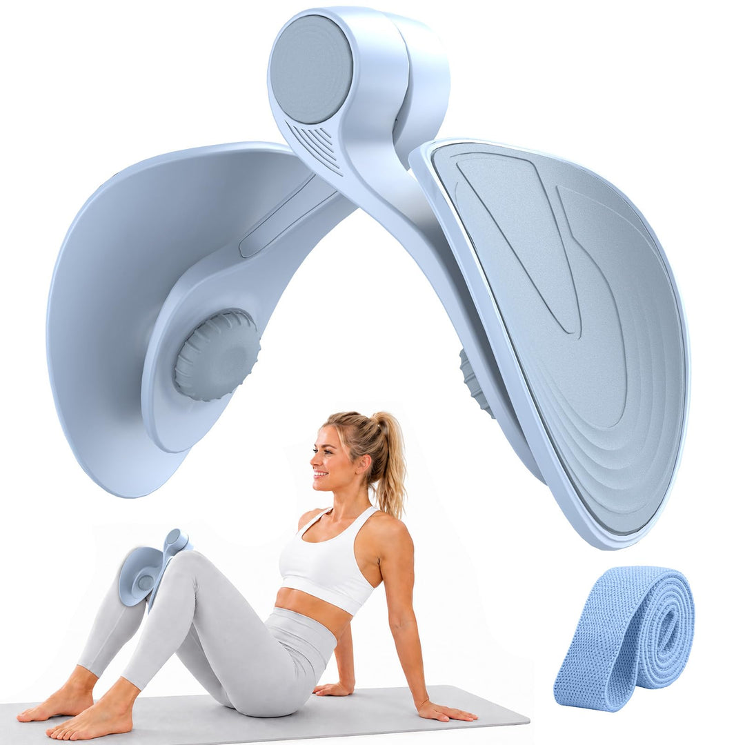 Oberschenkeltrainer 35lb Beckenboden Trainer Damen für Frau Beinpresse Po Trainer für Zuhause MäNner