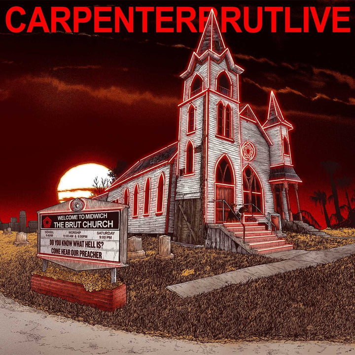 Carpenterbrutlive, Audio-CD