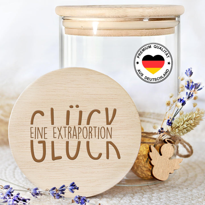 Grandora Vorratsglas Dankeschön Geschenk für Lehrer, Erzieher Aufbewahrungsglas mit Spruch Geschenki